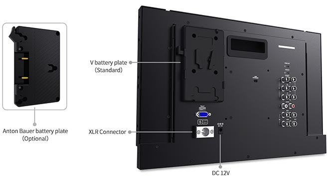 seetec 17 pulgada monitor ng produksyon