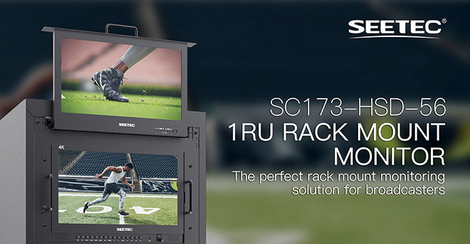 1 ru rackmount монитор