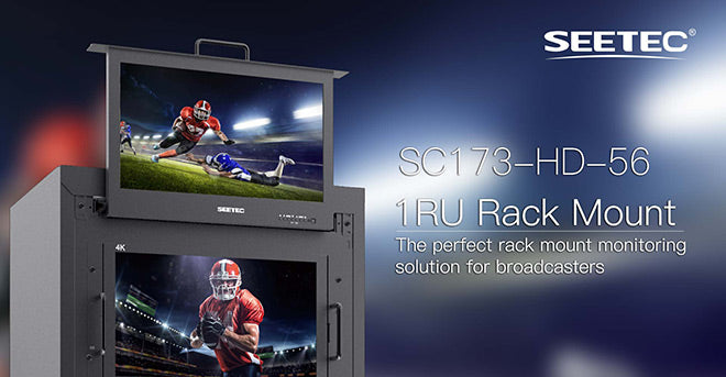 1 ru rackmount monitor