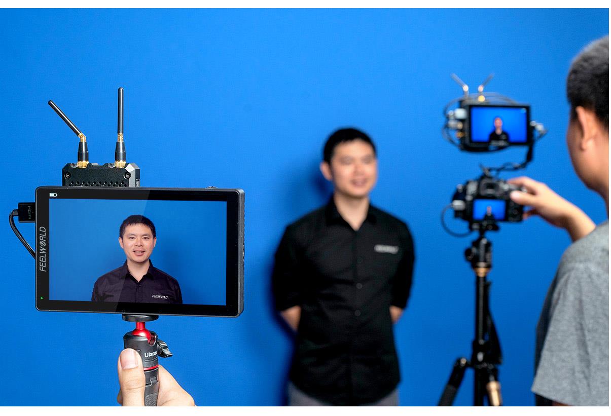 Ideal Monitor for Film Crew Director, Camera Assistant