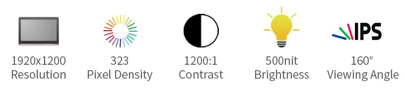 7?¡À LCD Full HD Resolution Viewing clearly and capture every detail