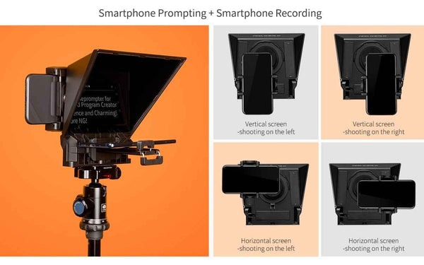 FEELWORLD Prompter pentru tablete pentru smartphone de 8 "