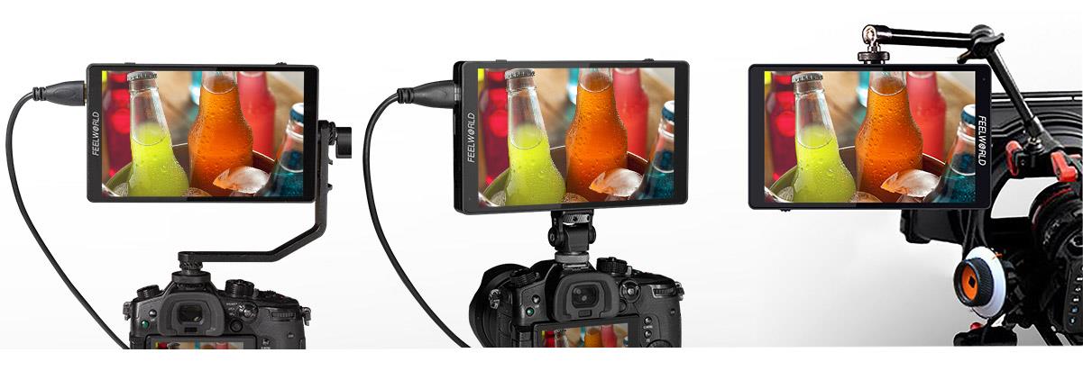 Flexible Mount on Cameras, Director Movie Carts or Hang It Anywhere
