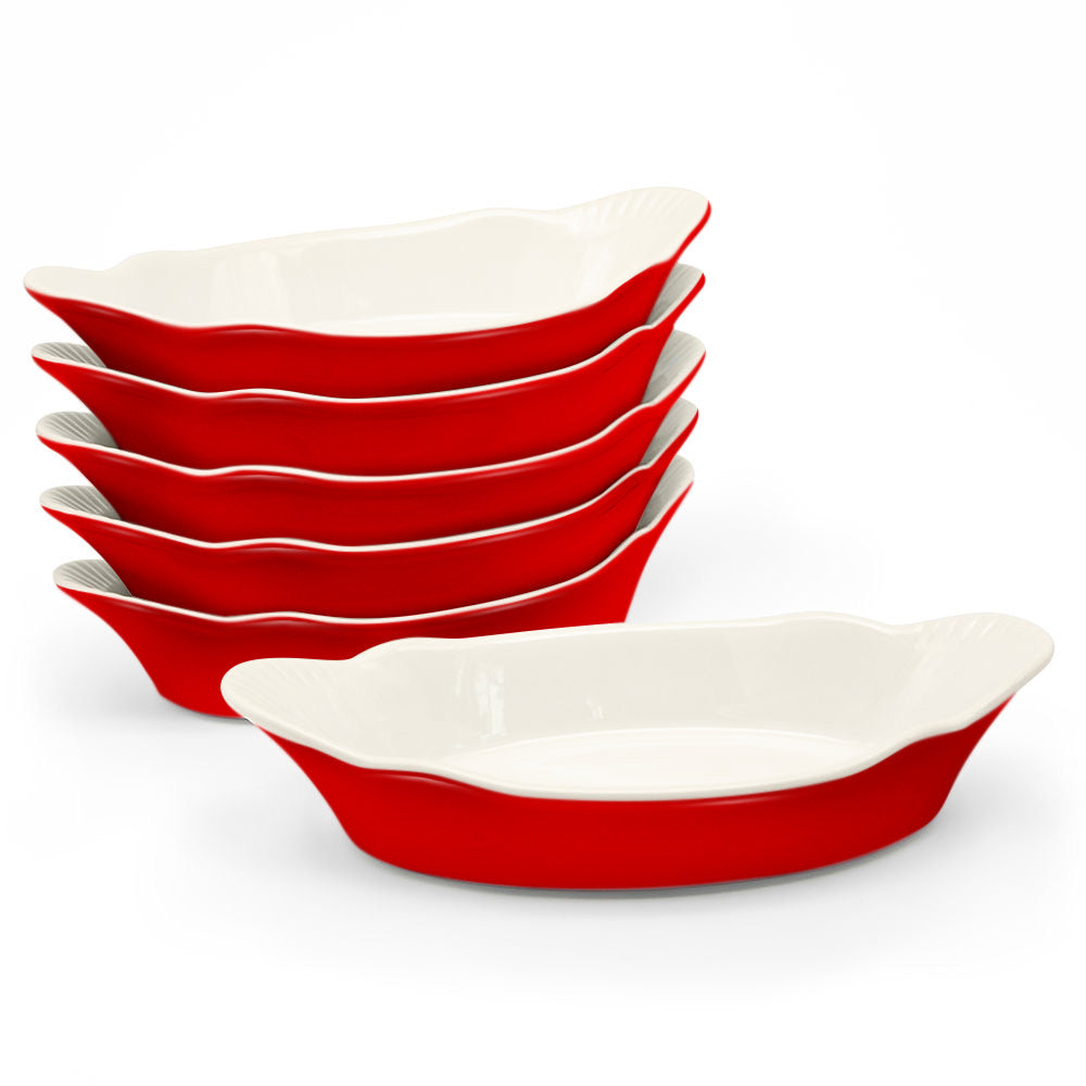 Au Gratin Dish, Set of 6