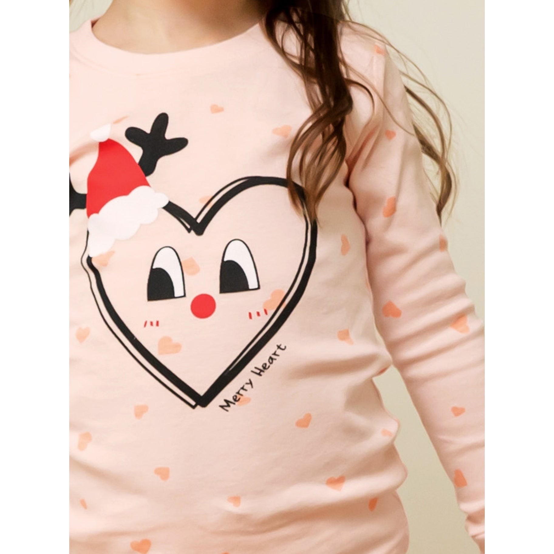 Maykids | Holiday Heart Organic Pajama Set