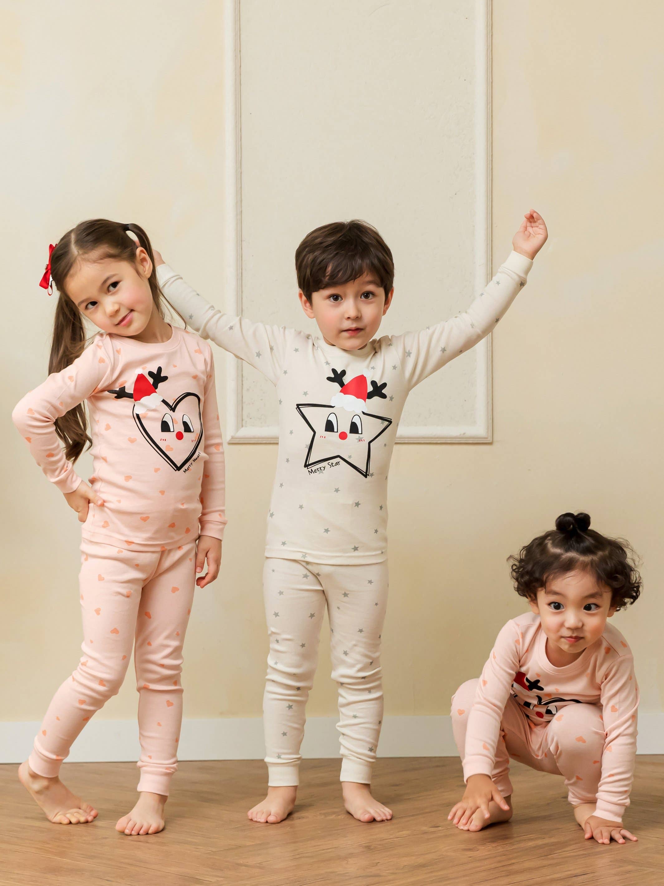 Maykids | Holiday Heart Organic Pajama Set