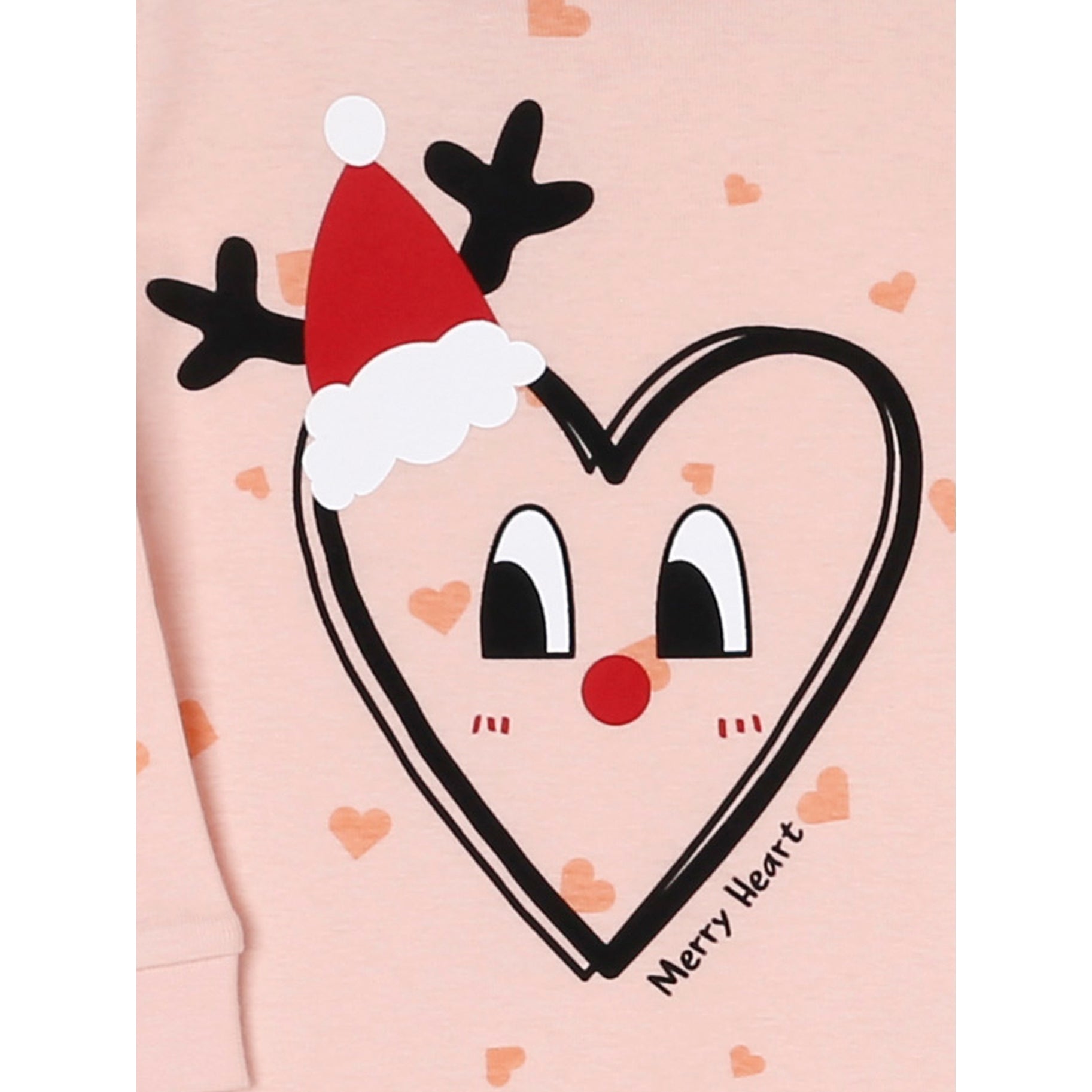 Maykids | Holiday Heart Organic Pajama Set