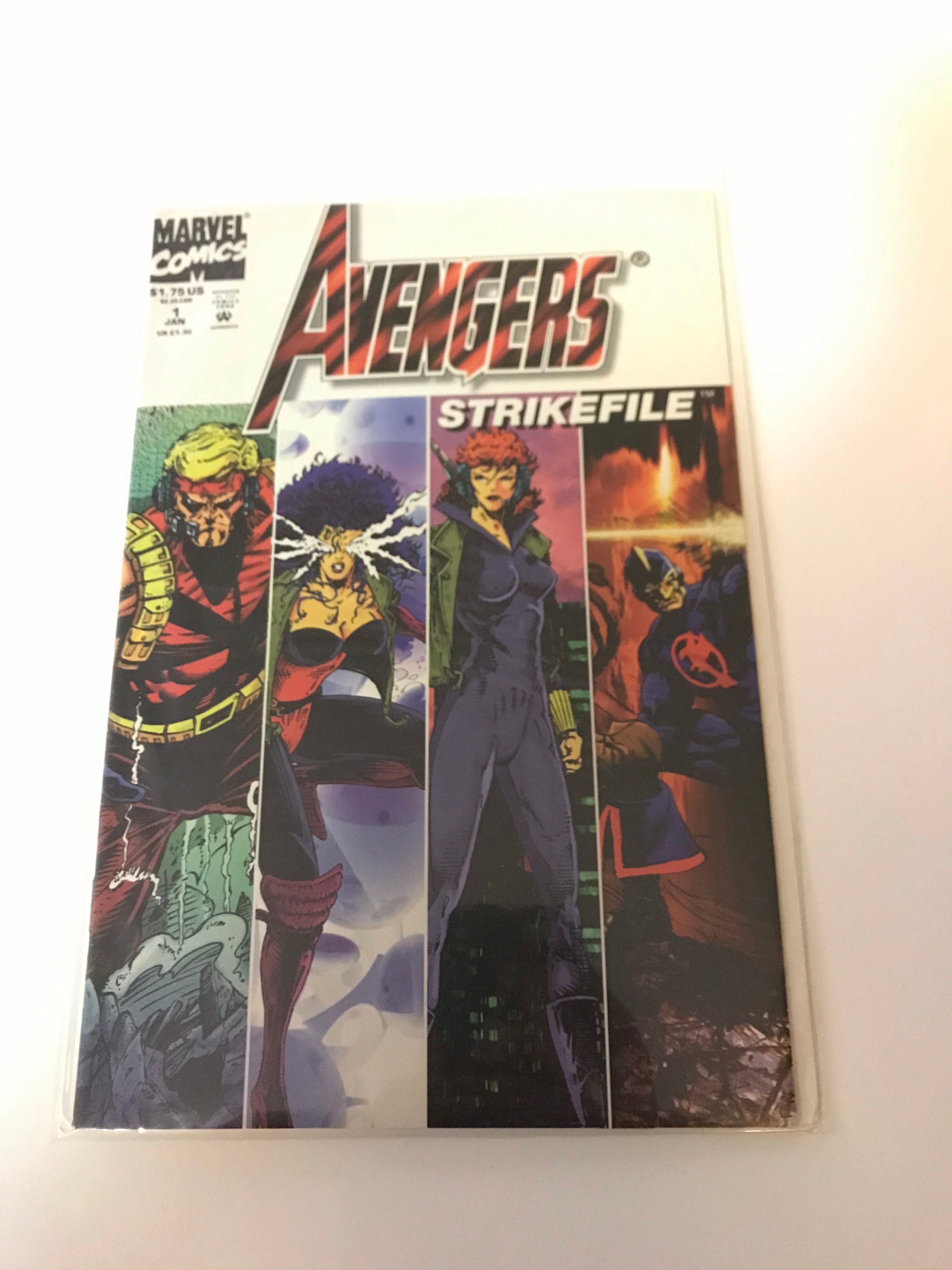 Avengers Strikefile 1st Issue 1998