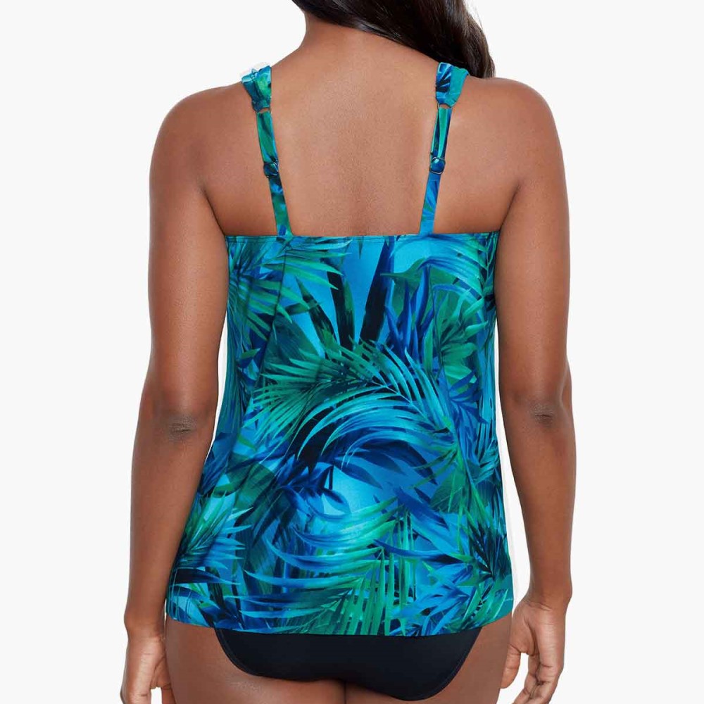 Palm Reeder Dazzle Tankini Top