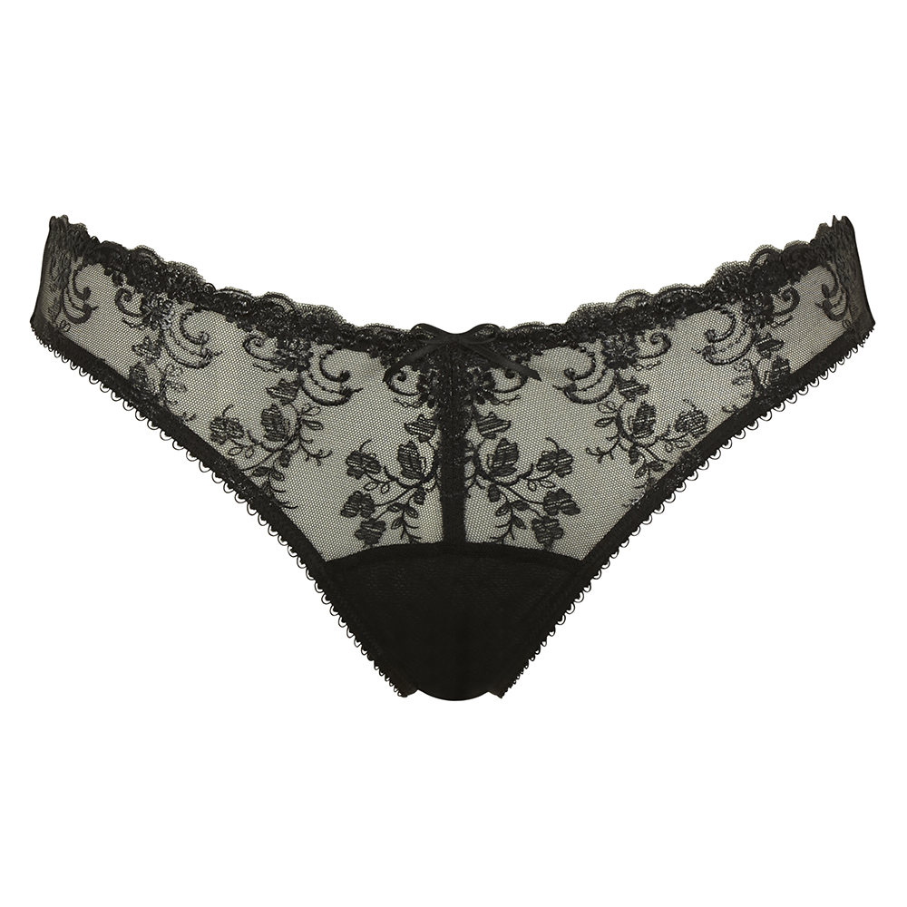 Camille Brazilian Panty Black