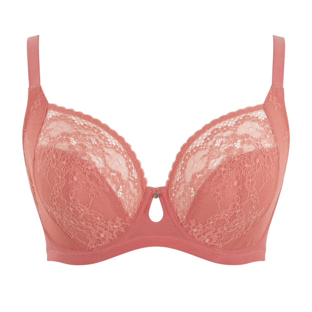 Cleo Alexis Plunge Balconette Bra 10471 Sunset