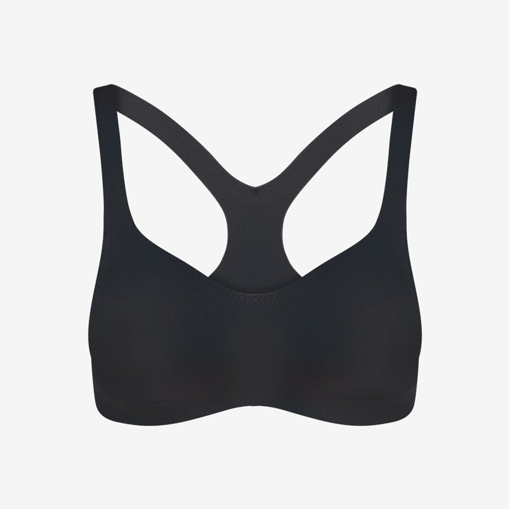 Commando Butter Soft-Support Racerback Bralette BSS502 Black