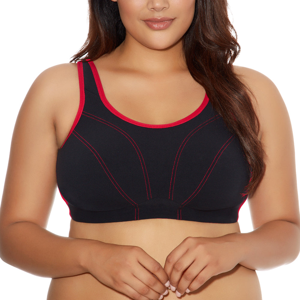 Goddess Wirefree Sports Bra GD6910 Black