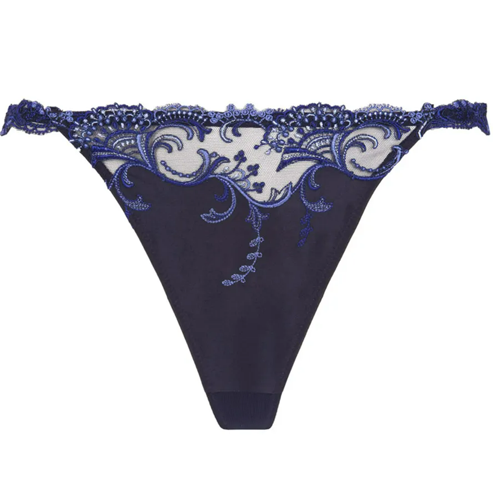 Lise Charmel Splendeur Soie Thong ACC0580 Blue