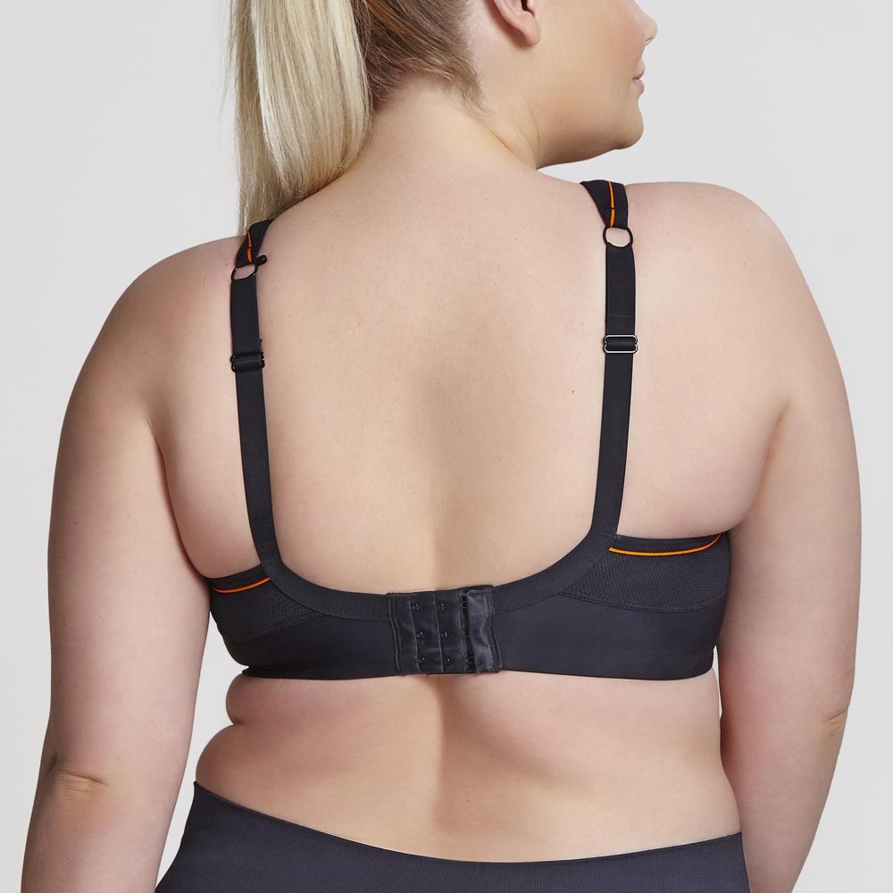 Sculptresse by Panache Plus Size Underwire Sports Bra 9441 Black