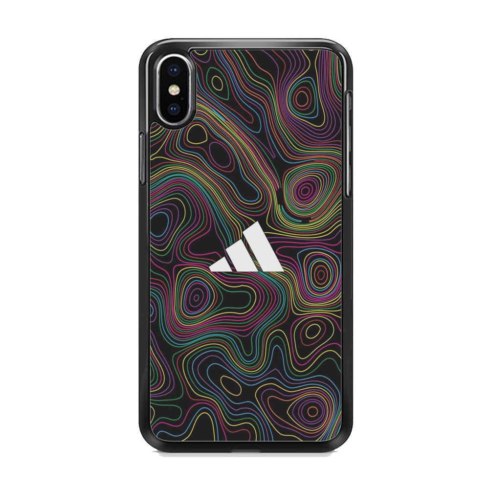 Adidas Art Neon Cable iPhone Xs Max Case
