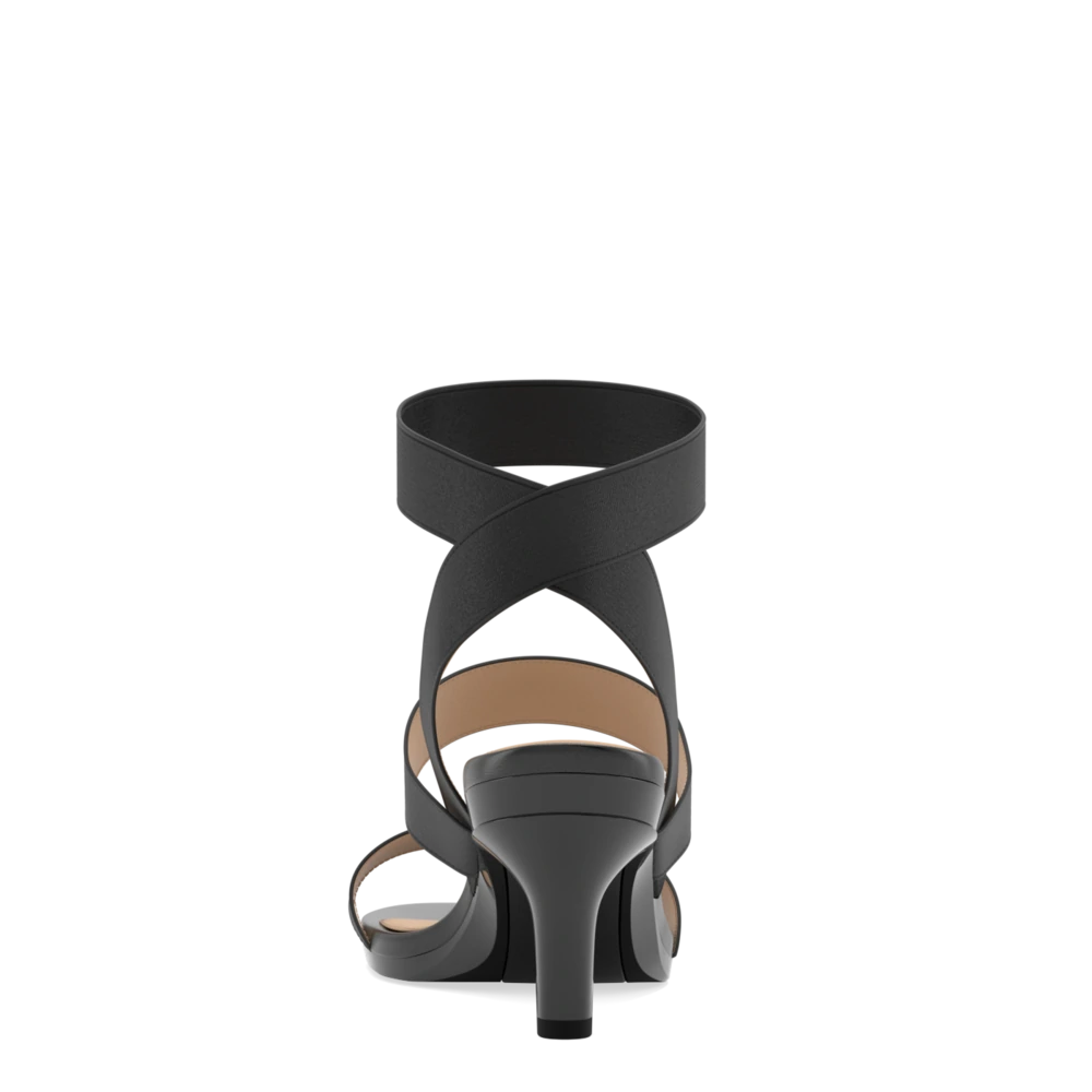 The Adrianna - Coal + Stiletto Heel Kit 3 Coal