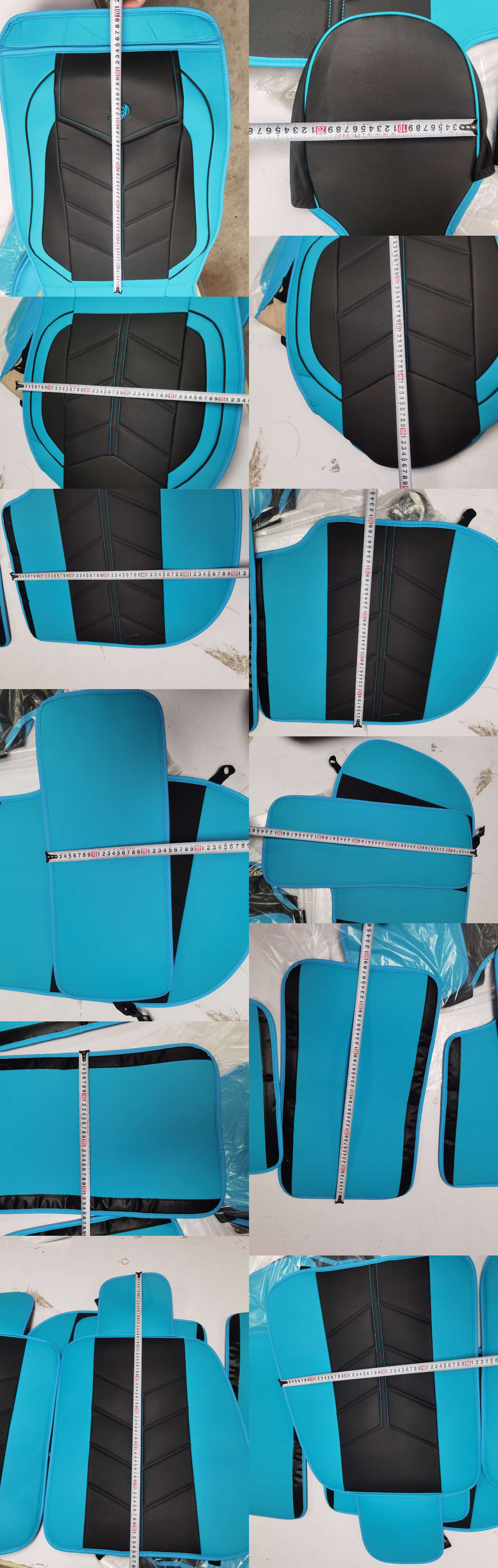 dimension of the ninte seat cover for 5-seats car