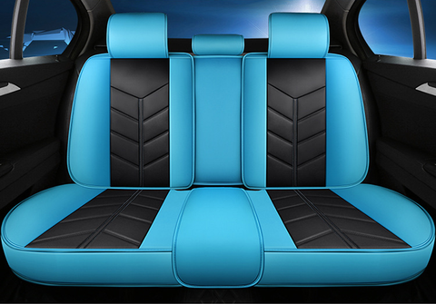 Black&blue seat covers - NINTE
