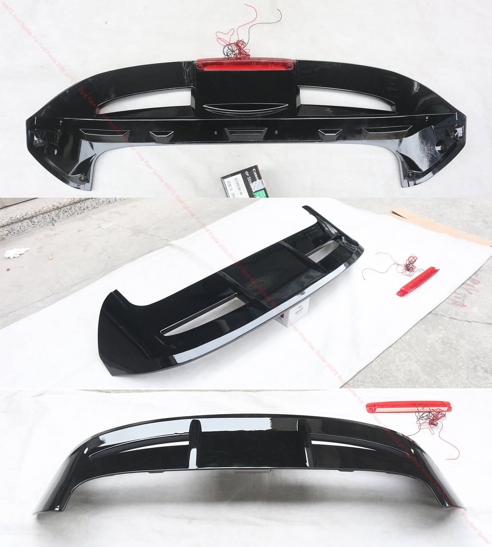 NINTE Roof Spoiler For Ford Fiesta 2009-2018