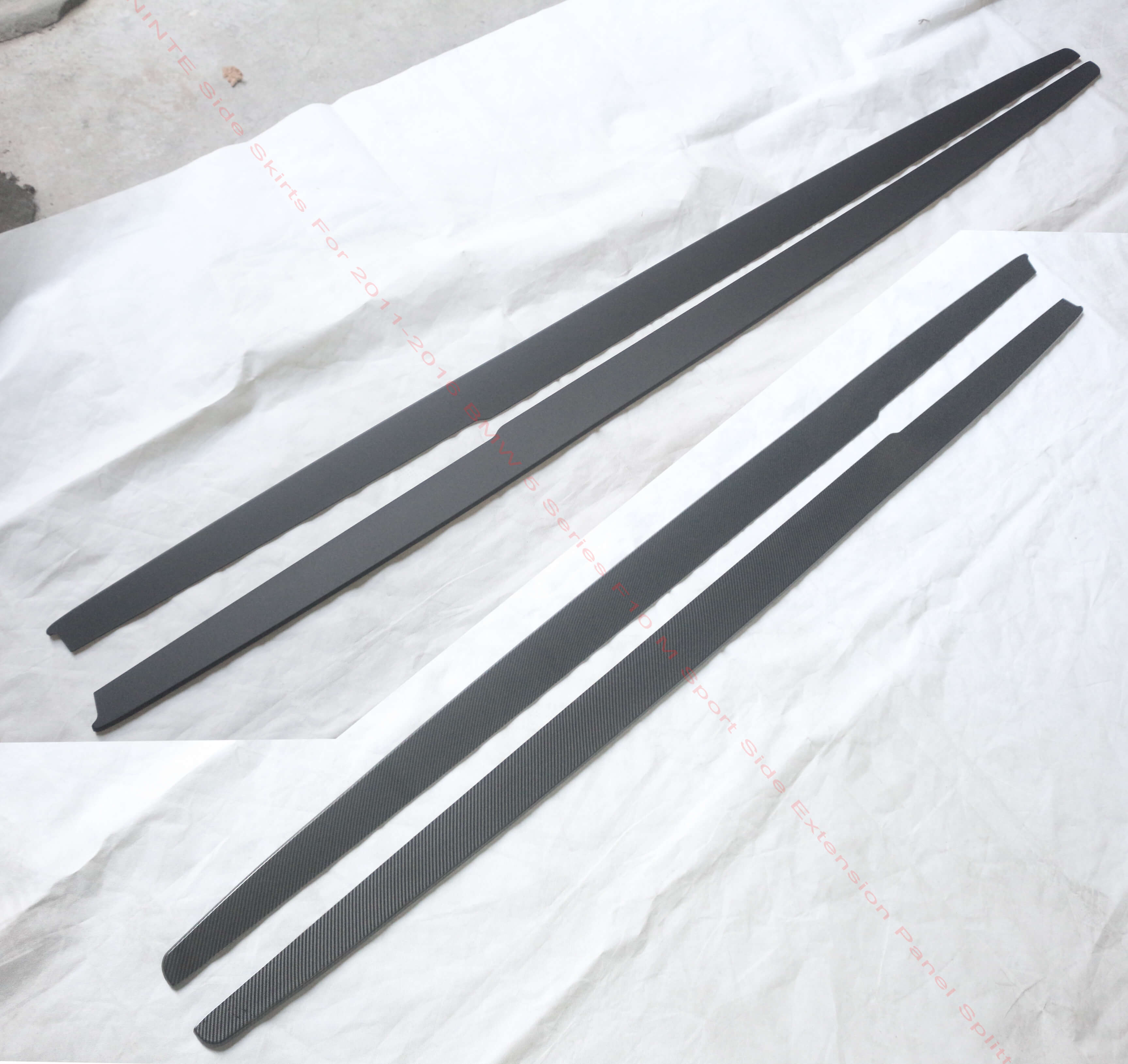 NINTE Side Skirts For 2011-2016 BMW 5 Series F10 M Sport