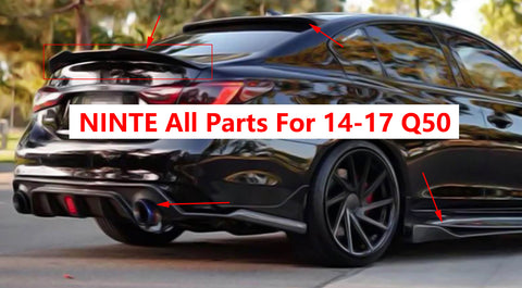 NINTE All Parts For 14-17 Infiniti Q50