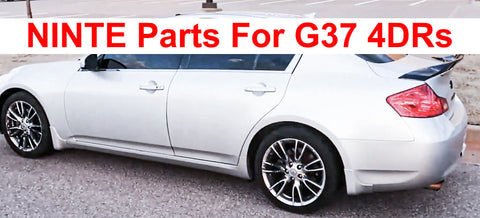 NINTE Mods for Infiniti G37 4DRs Sedan