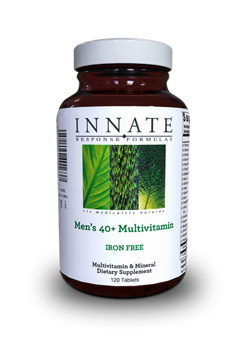 Innate Response Men 40+ Multivitamin Iron Free 120 Tablets