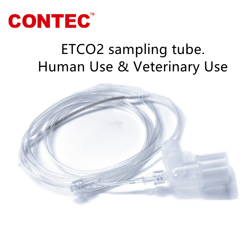 Veterinary/ Human use Sampling tube for animals /human used for CONTEC CA10S-VET/CA10S patient monitor with filter cotton drying tube