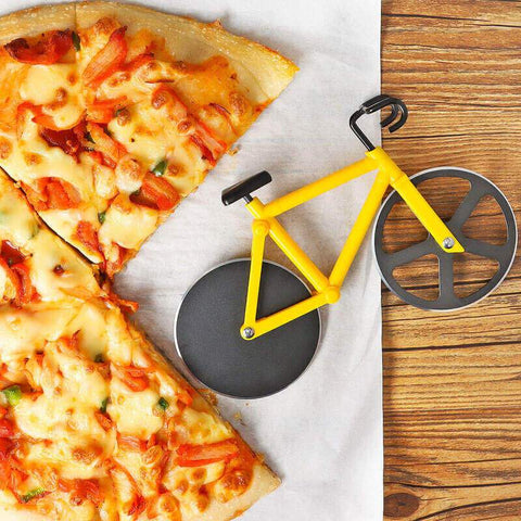 Asdirne Non-stick Bike Pizza Slicer