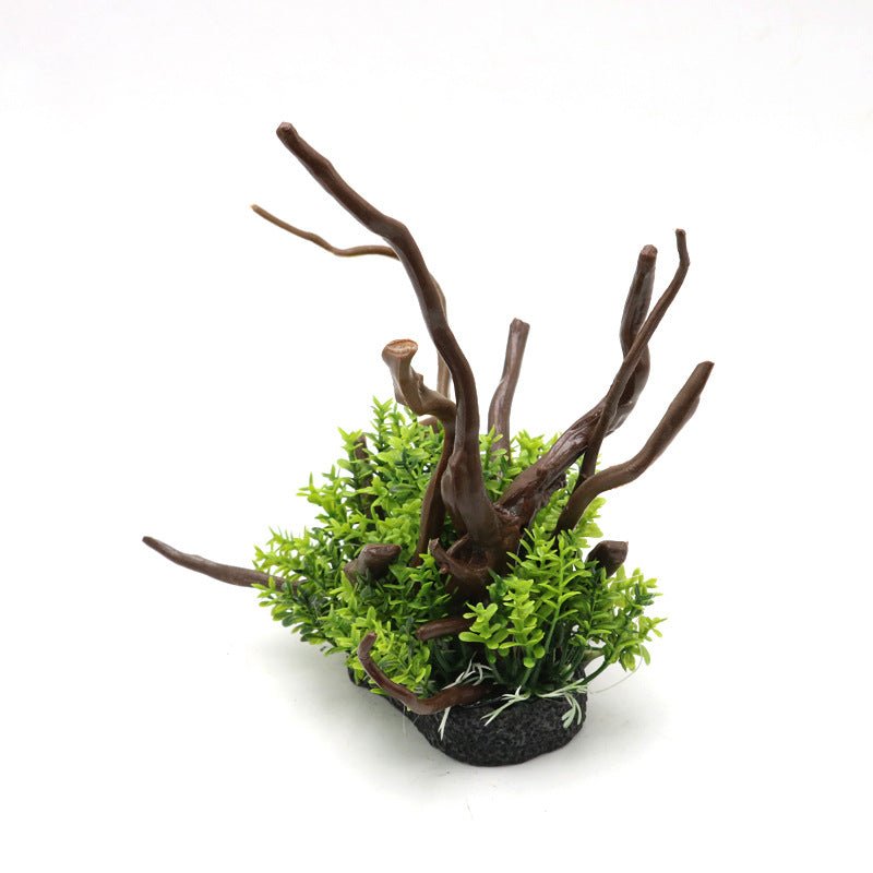 Realistic Artificial Aquarium Spiderwood & Moss