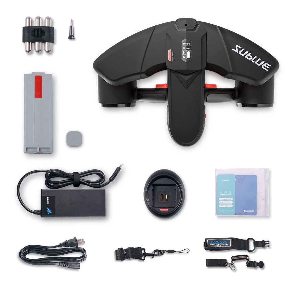 Navbow underwater scooter in the box