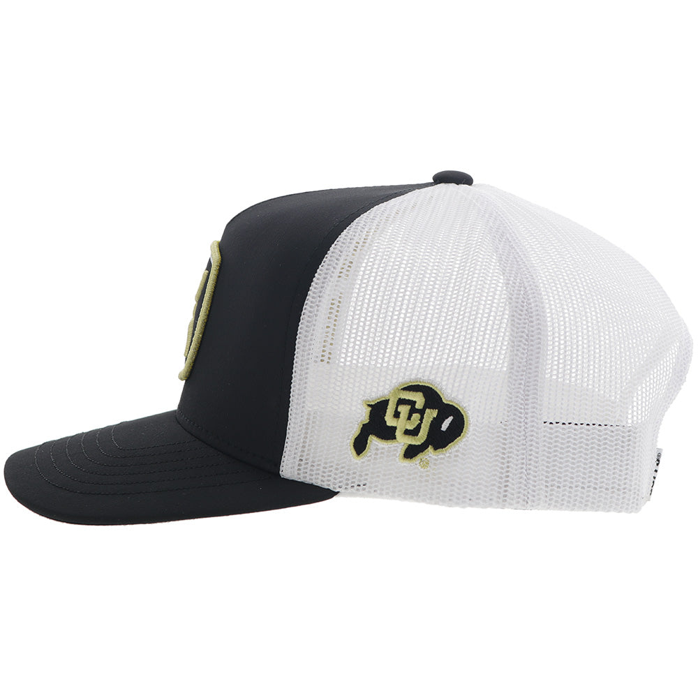 University Of Colorado Black w/ Gold Square Hooey Patch