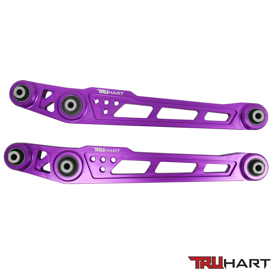 Rear Lower Control Arms Purple For 96-00 Honda Civic TruHart