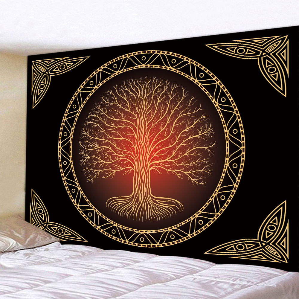 Tree of Life Home Art Tapestry