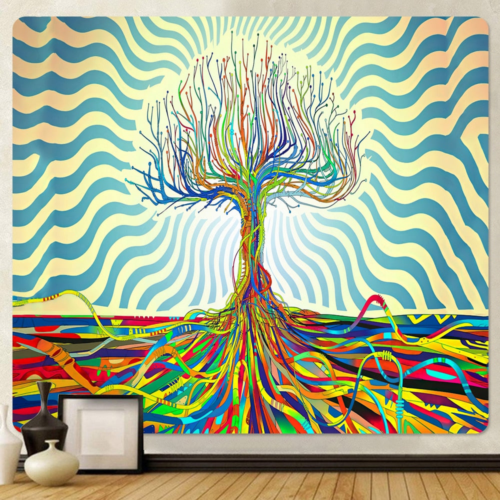 Tree of Life Home Art Tapestry