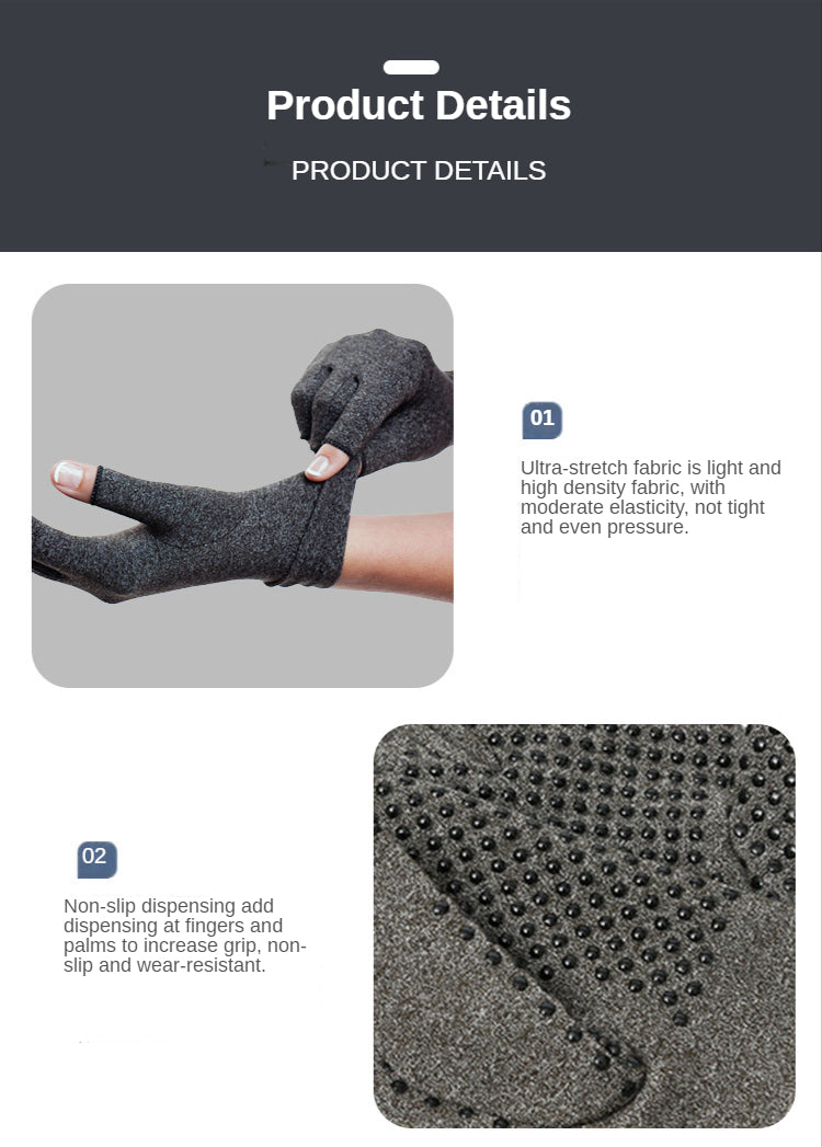 Joint Pain Relief Hand Brace Wristband Compression Gloves