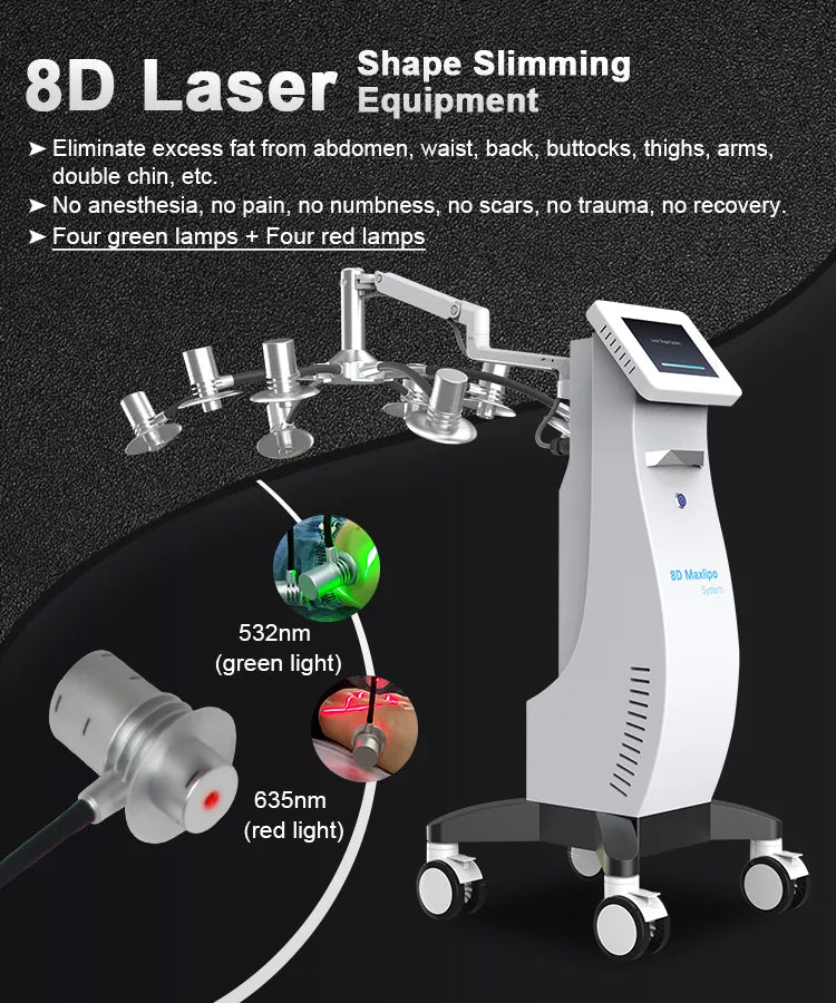 Laser weight loss discount machine