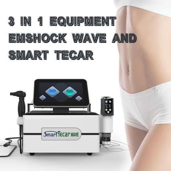 Portable Back Pain Relief Smart Tecar Shockwave Physical Therapy Machine