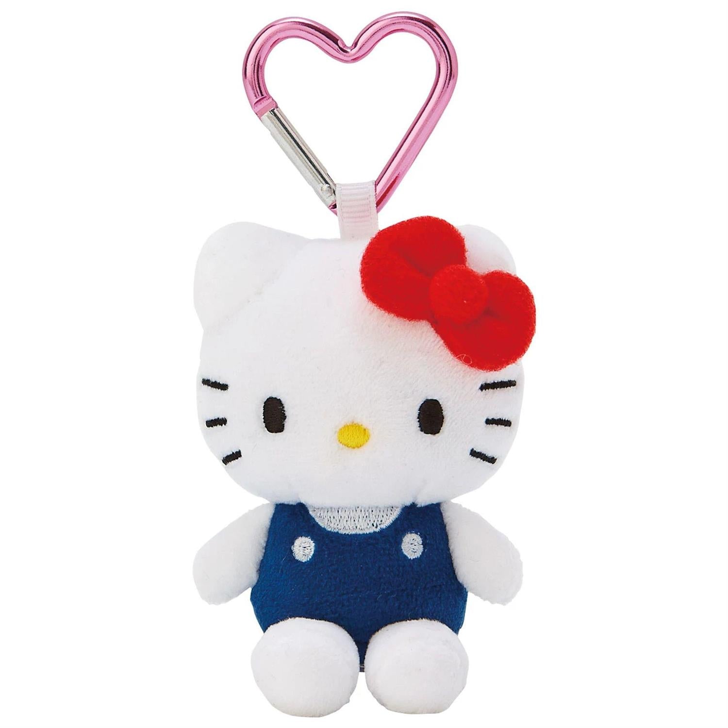 Sanrio Characters Heart Keyring with Mascot