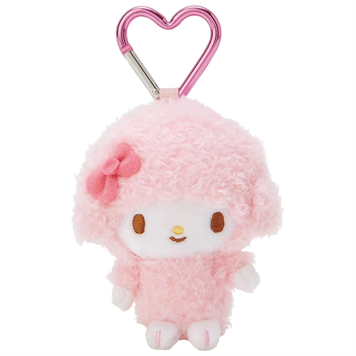 Sanrio Characters Heart Keyring with Mascot