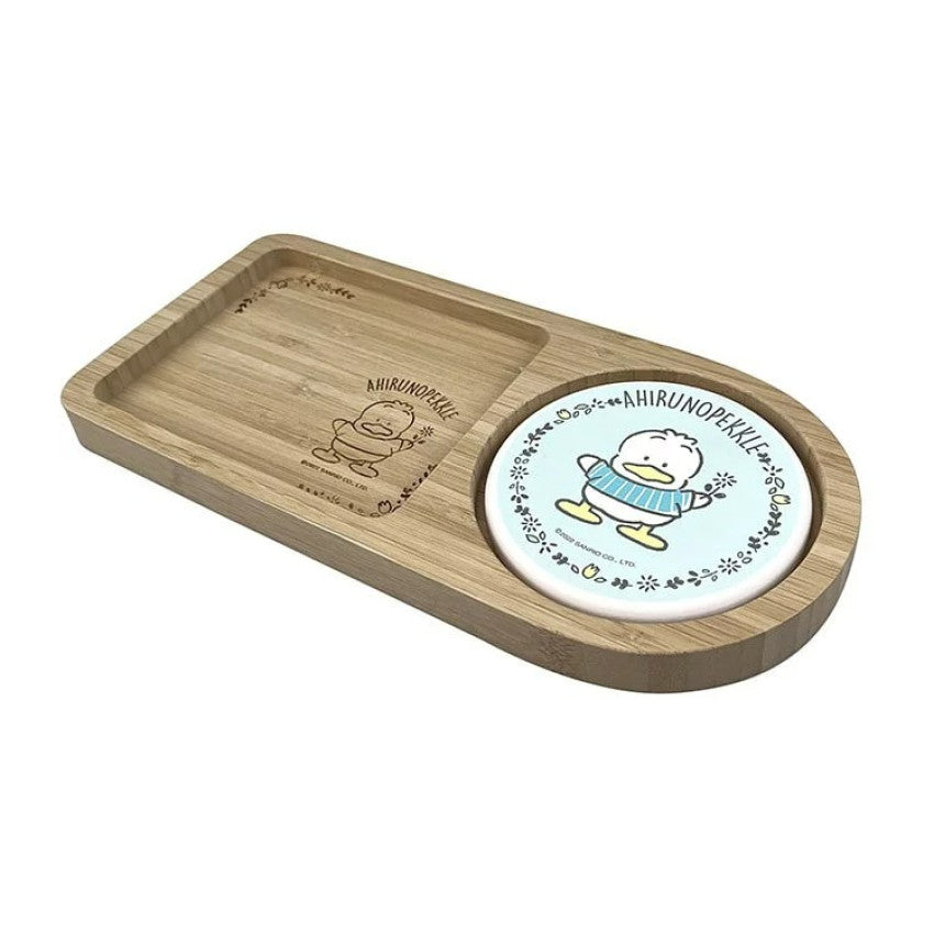 Sanrio Characters Wooden Tray and Coaster