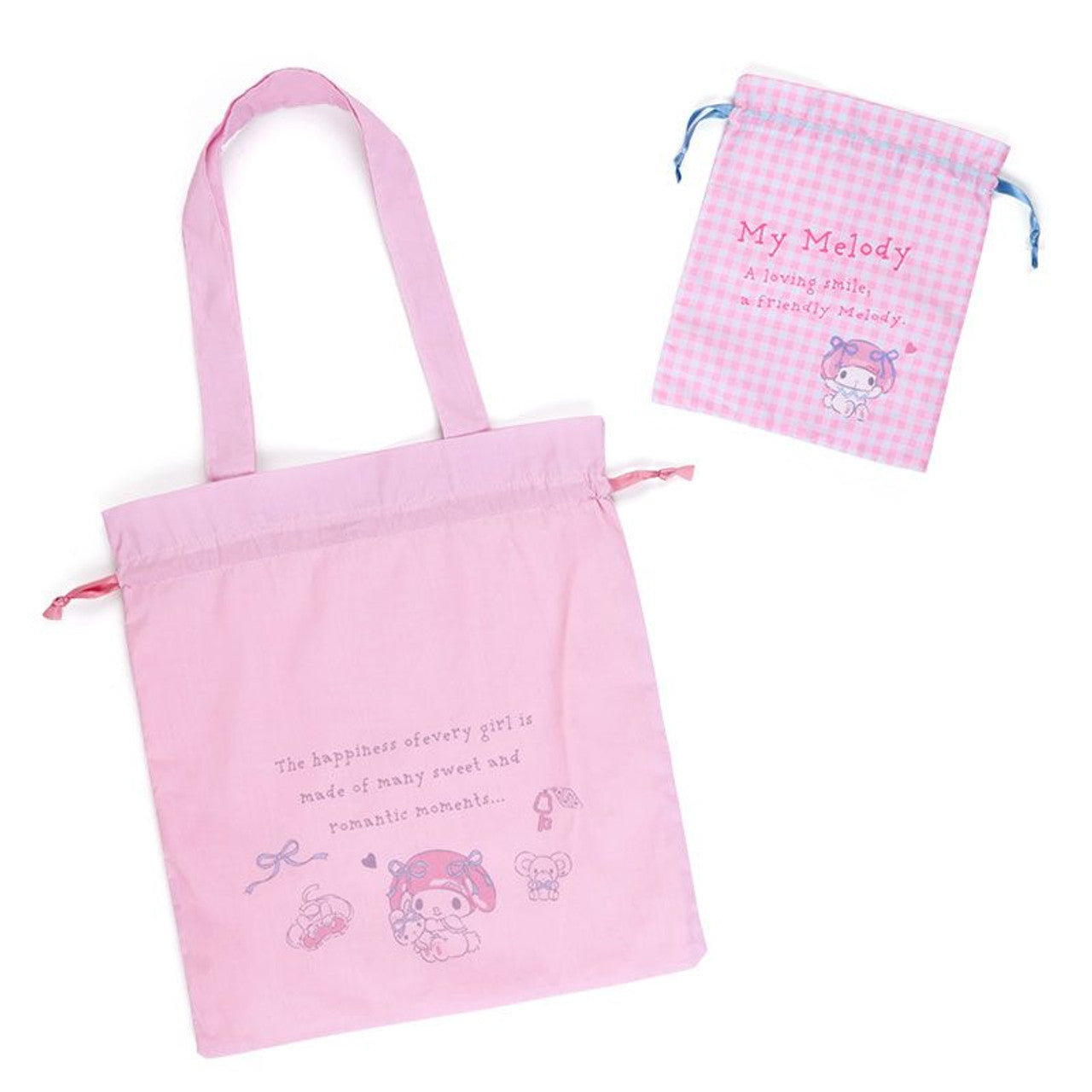 Sanrio Characters Draw String and Tote Bag