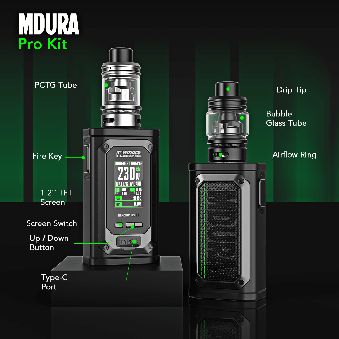 wotofo mdura pro kit boom mobile