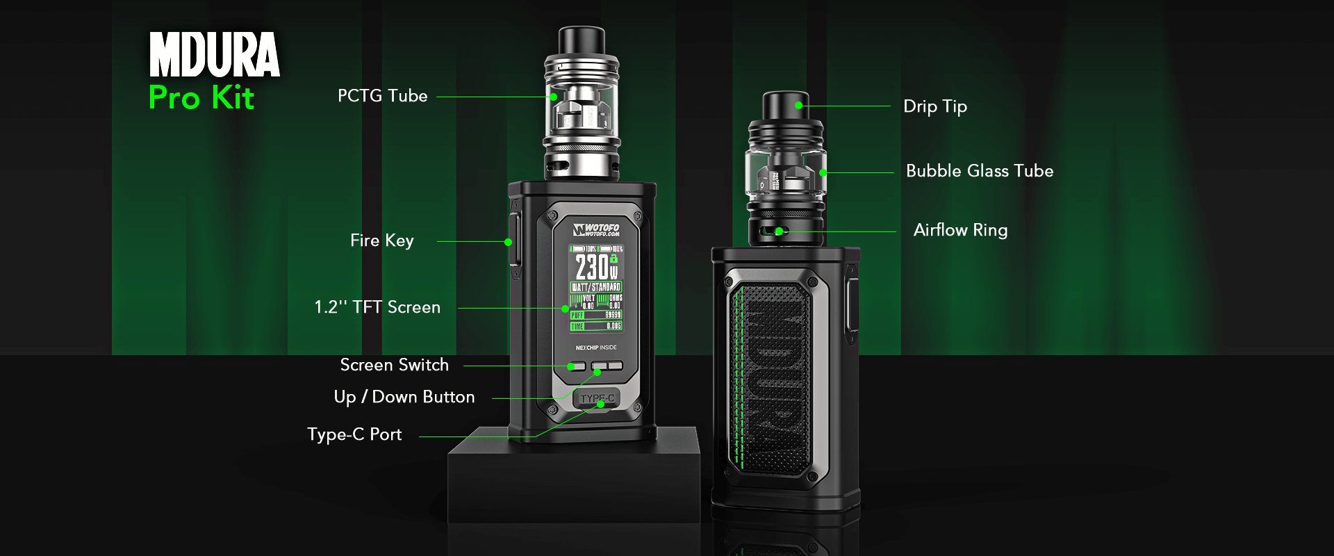 wotofo mdura pro kit boom