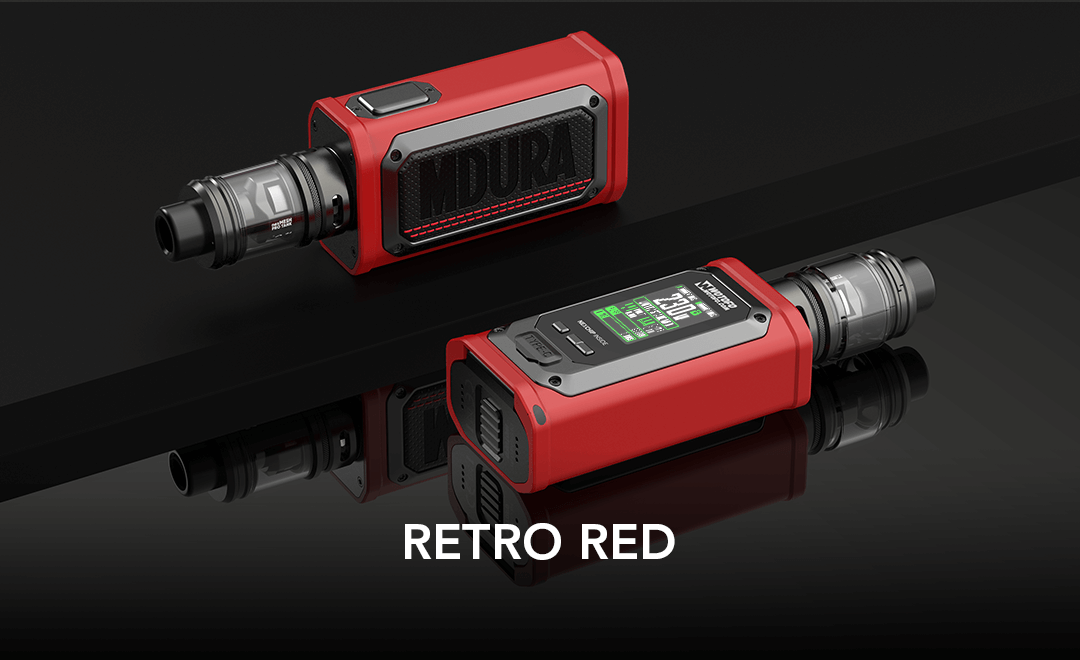 wotofo mdura pro kit retro red