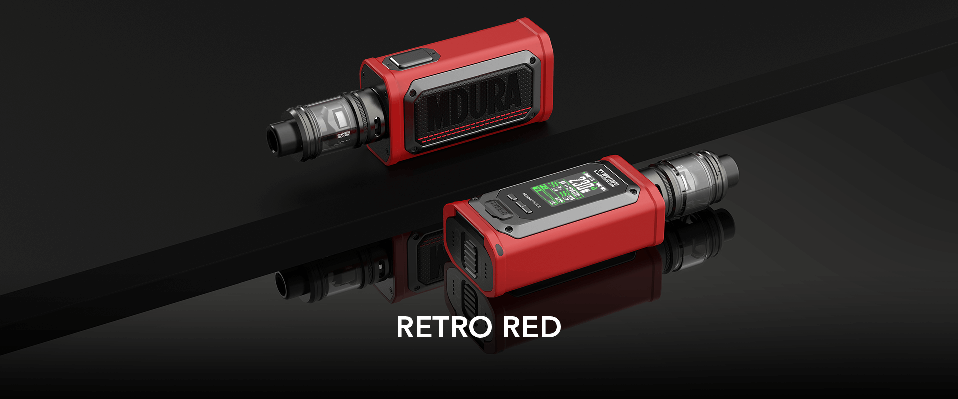 wotofo mdura pro kit retro red