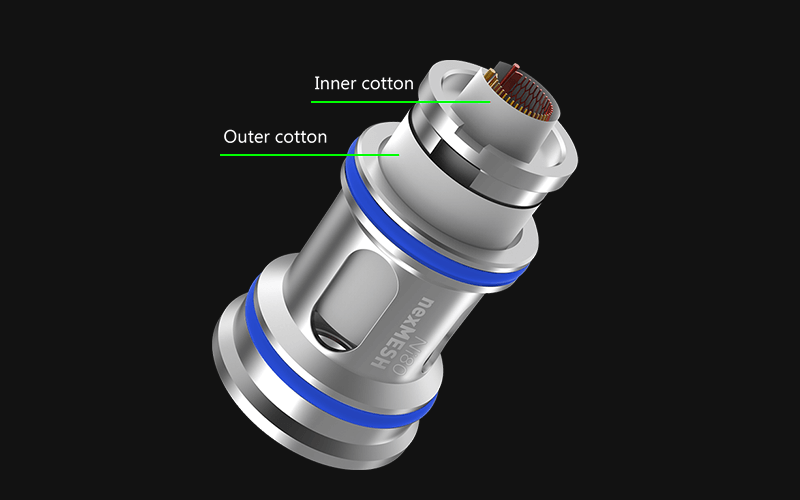 wotofo nexMESH algodão