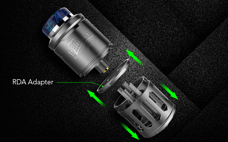 Profile RDTA - Clapton & Mesh RDTA - 25mm, 6.2ml, Best RDTA for Flavor