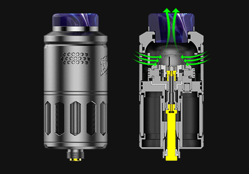 Profile RDTA - Clapton & Mesh RDTA - 25mm, 6.2ml, Best RDTA for Flavor